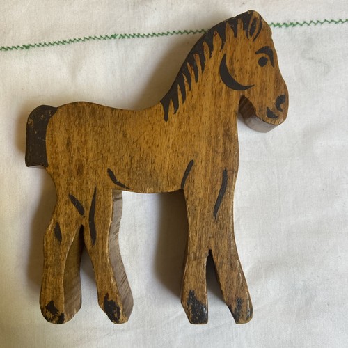 Großes vintage holzspielzeug - vintage,