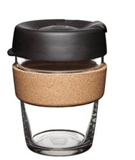 Wiederverwendbarer Keepcup Brühen Glas Reise Kaffee Tragbar Becher 350ml 12oz 