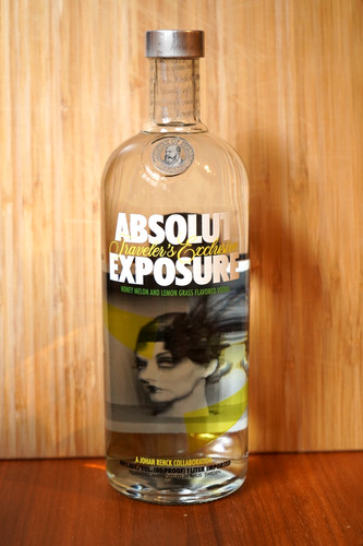 Absolut vodka exposure - exposure, 40%