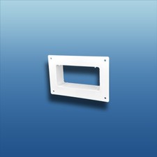 Flachkanal Wandplatte mit