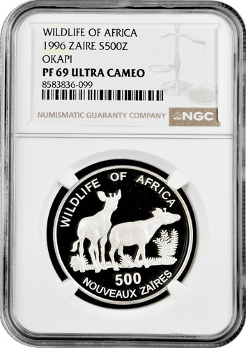 Zaire 500 neue 1996 - zaire, ngc