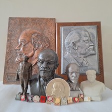 Karl Marx Eisen Lenin Büste Mao Udssr DDR CCCP Kommunismus Sozialismus Deko 