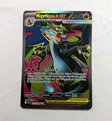Pokemon karte mega glurak - pokemon, mega-glurak