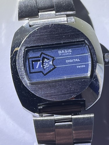 Basis vintage scheibenuhr - basis,