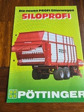 Pöttinger Siloprofi Silierwagen Prospekt Brochure