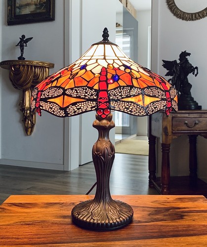 Tischlampe kunstglas - tischlampe, cm