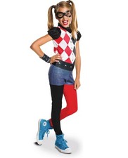 Kinder Harley Quinn Kostüm /