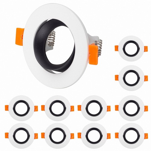 10x einbaurahmen mr16 - mr16, 75mm