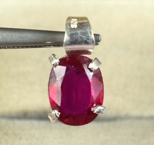 Natürlicher Padparadscha rosa