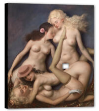 Crowded with women  Erotik Akt Nude kunst Bild Eros Bondé de Femmes W43