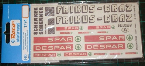 Roco lkw decals - roco, #