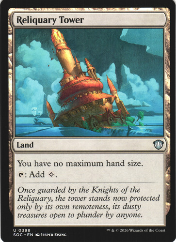 Mtg reliquary tower - tower, |
