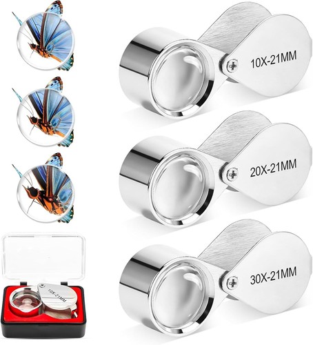 Juwelierlupe 10x 20x - juwelierlupe, set