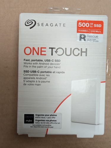 Seagate one touch 500gb - one,