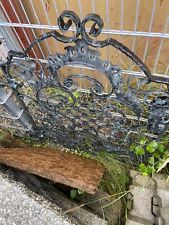 Gartentor anthrazit Eisen geschmiedet 