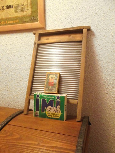 Teile altes waschbrett holz - 3,