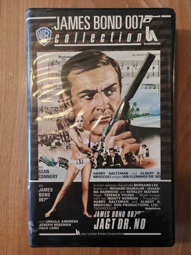 James bond vhs kassetten - james,