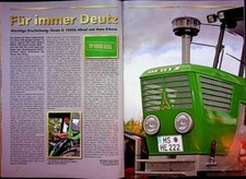 Schlepper Post 06/2010 Deutz D 10006 Allrad in einer seltenen Vorstellung auf 4