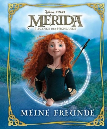 Disney merida freundebuch - disney,