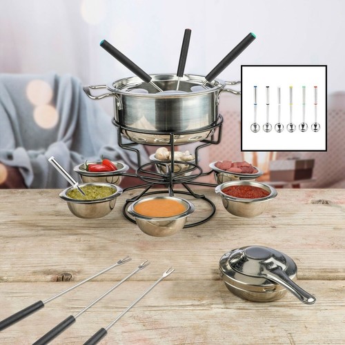 Hochwertiges fondue set aus - hochwertiges,
