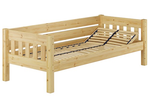 Kieferbett natur einzelbett - kieferbett,