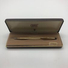 Cross Drehbleistift Siemens 0,5 mm Vintage 1/20 10kt Rolled Gold Pencil in Box