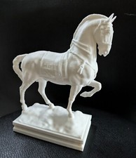 Weißes Pferd Statue Geschenk