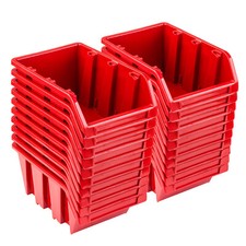 Set 20 x Stapelboxen NP8 rot