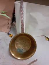 Alte messingpfanne Mit