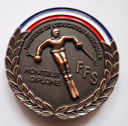 Insigne moniteur ski - de, de