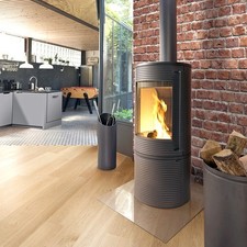 Wamsler Gussofen Kaminofen Oku rund Gusseisen 7 kW