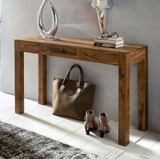 Konsolentisch holz massiv - konsolentisch,