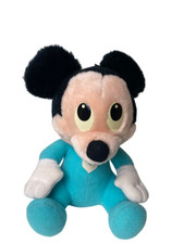 Disney Babies 1984 Micky Maus Mickey Mouse Plüsch 20cm Baby rar 80er Vintage