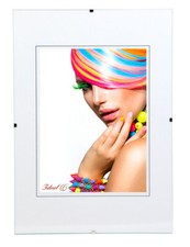 Rahmenlos Bildhalter Klarglas