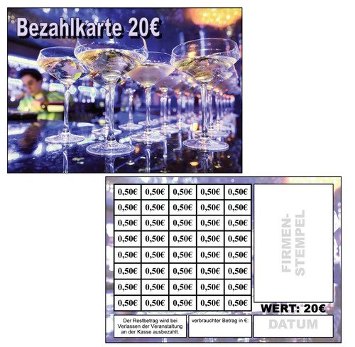 Abstreichkarten - 20€,