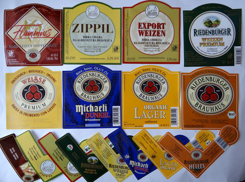 Bier etiketten intern - -,