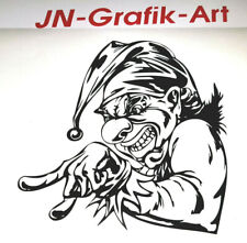 Clown Joker  Aufkleber Auto Style Sticker Tuning Racing JDM  Schocker kult Decal