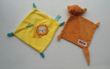 2 SCHMUSETÜCHER Werbung Hipp Elefant &  Pampers Löwe-Neuwertig