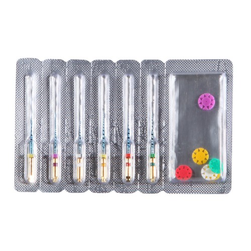 6pcs dental niti super files - 6pcs,