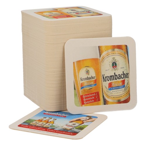 80x krombacher bier bierdeckel - 80x,