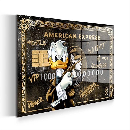 Duck gangstar comic acrylglas - duck,