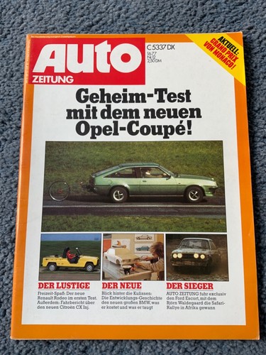 Auto zeitung 1977 citroen - zeitung, 12/1977