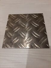 Riffelblech alu 150x150mm  1.5/2mm oder 3/4.5mm dicke 