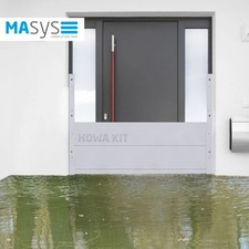 Masys Hochwasser-Kit Standard 1,20m x 0,6m Hochwasserschutz Wasserschutz