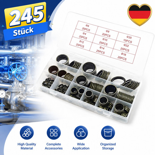 M30 dichtungsringe set 245 - set,