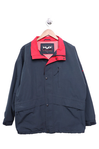 H2o herren outdoorjacke - herren, blau