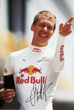 Sebastian Vettel signiert