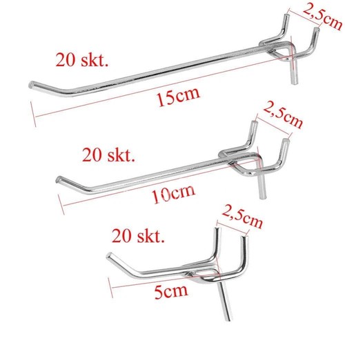 Stk set lochwandhaken - set,