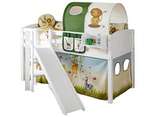 Hochbett mit Rutsche