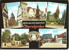 AK Obernkirchen Lk Schaumburg - Wappen, Kirche, Marktplatz, Ehrenmal - von 1971